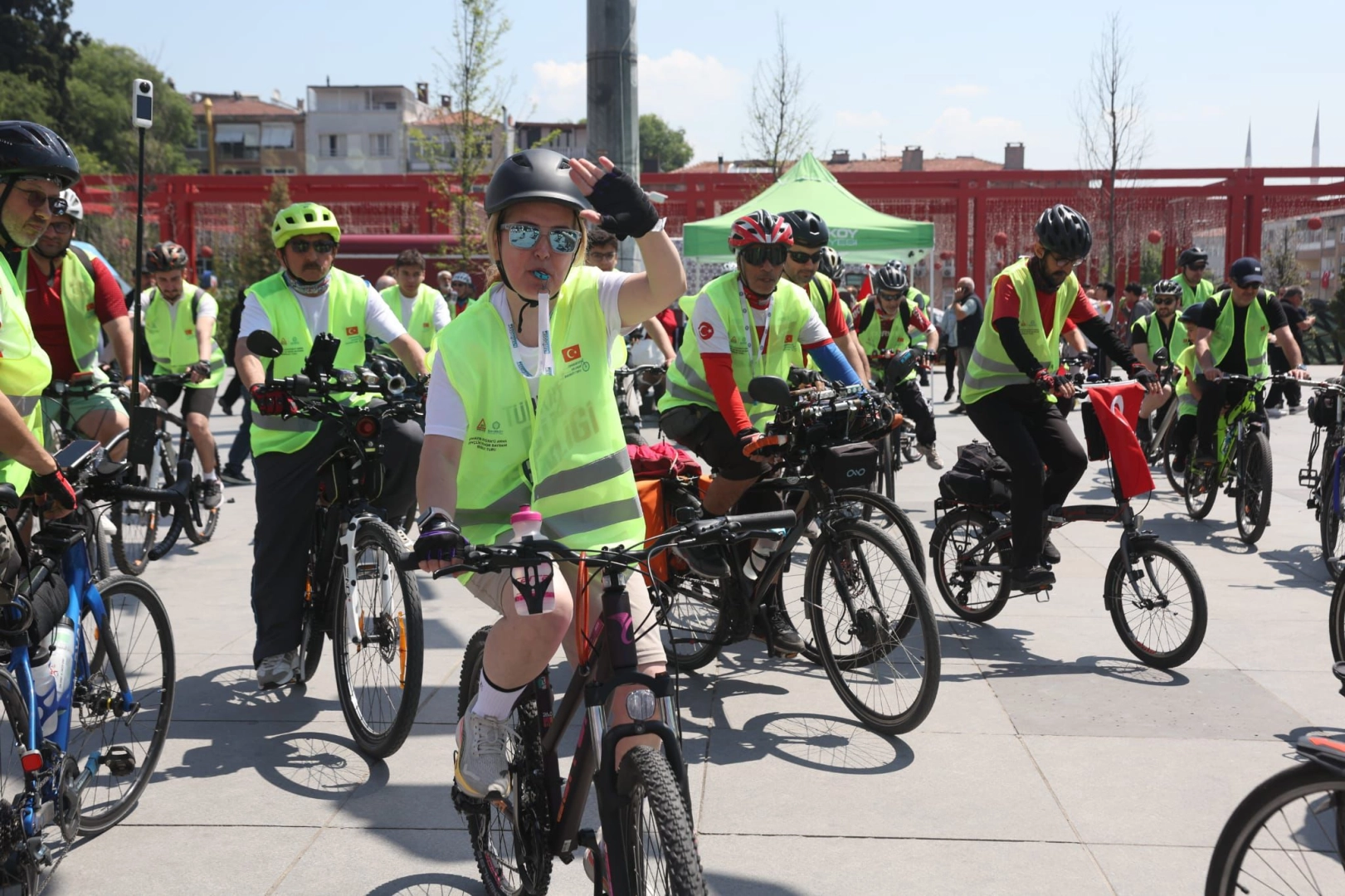 İstanbul Bakırk&ouml;y'de pedallar 19 Mayıs'a &ccedil;evrildi