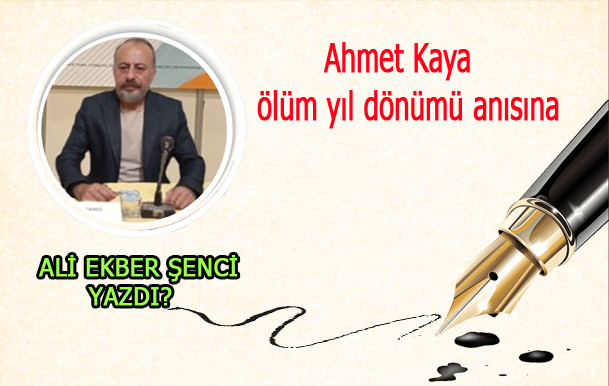 ALİ EKBER ŞENCİ YAZDI?