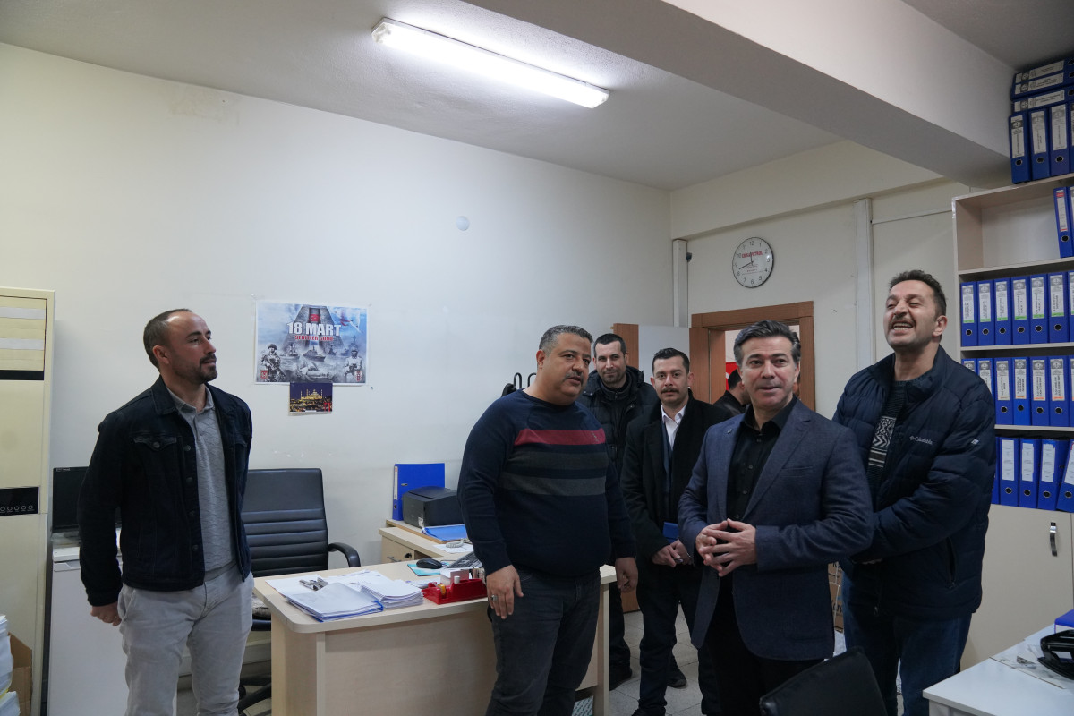 Başkan Adayı Bucak'tan Milli Eğitim Müdürlüğüne Ziyaret