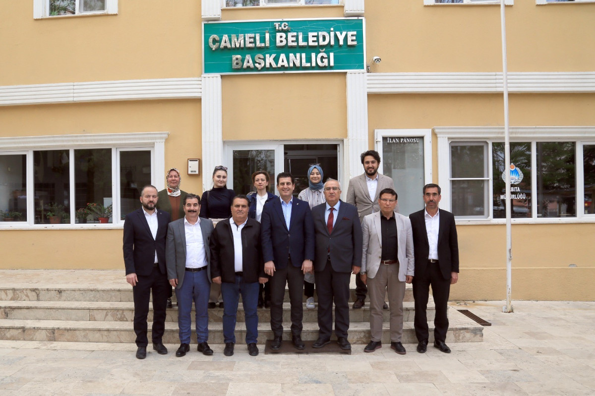 Başkan Güngör, Başkan Arslan’a hayırlı olsun ziyaretinde bulundu