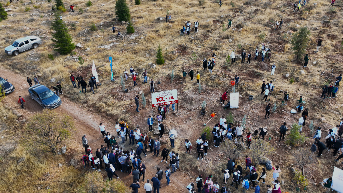 Cumhuriyetin 100. Yılı İçin Fidan Dikildi