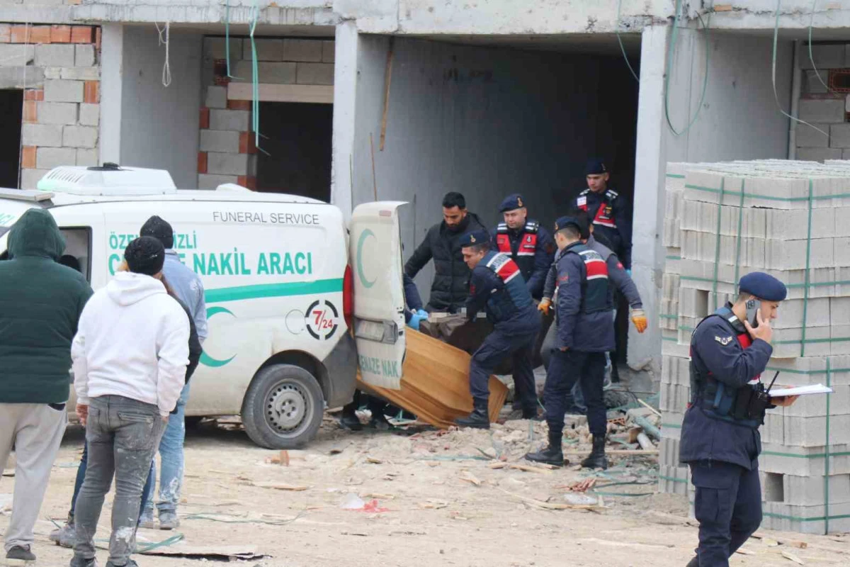 Denizli Honaz&rsquo;da Feci Olay: İnşaat İş&ccedil;isi Asans&ouml;r Boşluğuna D&uuml;şt&uuml;