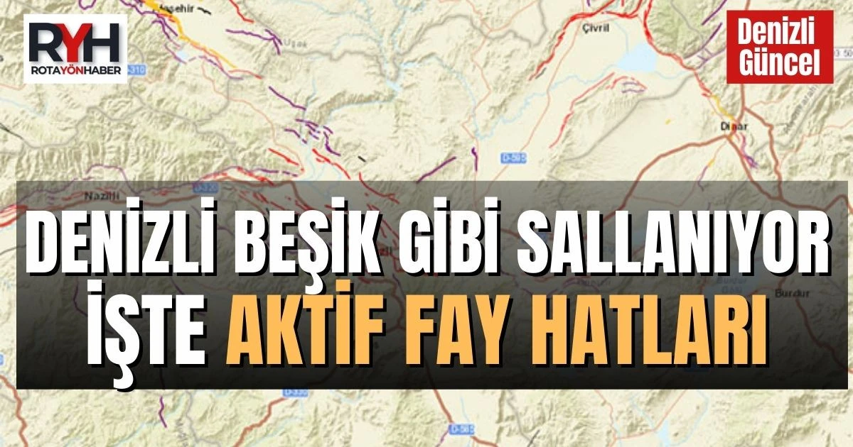 Denizli'de depremler  devam ediyor, kent beşik gibi sallanıyor!