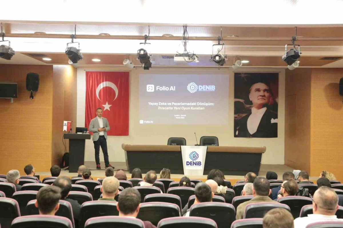 Denizli’de İhracatçılara “Yapay Zeka ve Pazarlamadaki Dönüşüm” Eğitimi Verildi