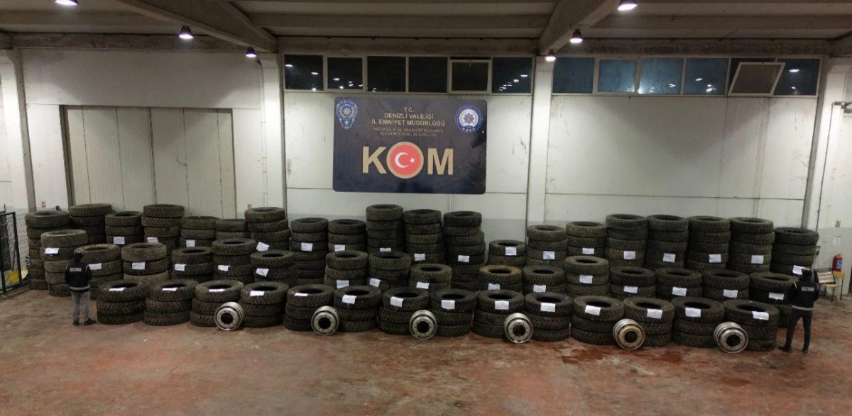 Denizli&rsquo;de Ka&ccedil;ak&ccedil;ılıkla M&uuml;cadele Operasyonu: 3 Milyon TL Değerinde Otomobil Par&ccedil;ası Ele Ge&ccedil;irildi