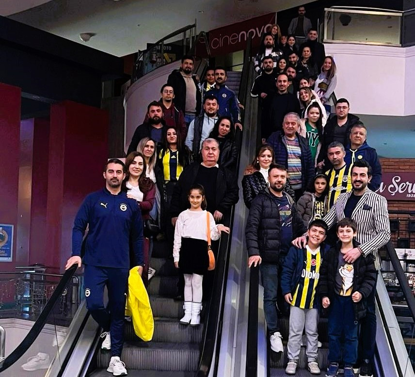 Denizlili Fenerbahçeliler ‘Zaferin Rengi’ için bir araya geldi