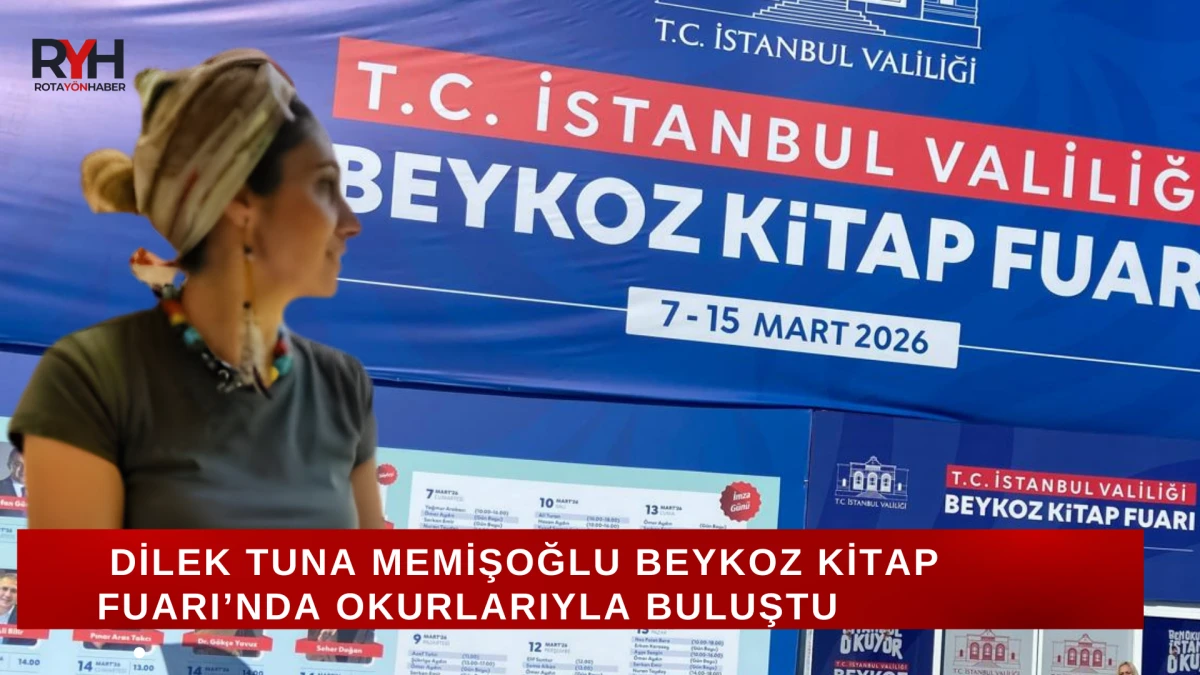 Dilek Tuna Memişoğlu Beykoz Kitap Fuarı&rsquo;nda Okurlarıyla Buluştu