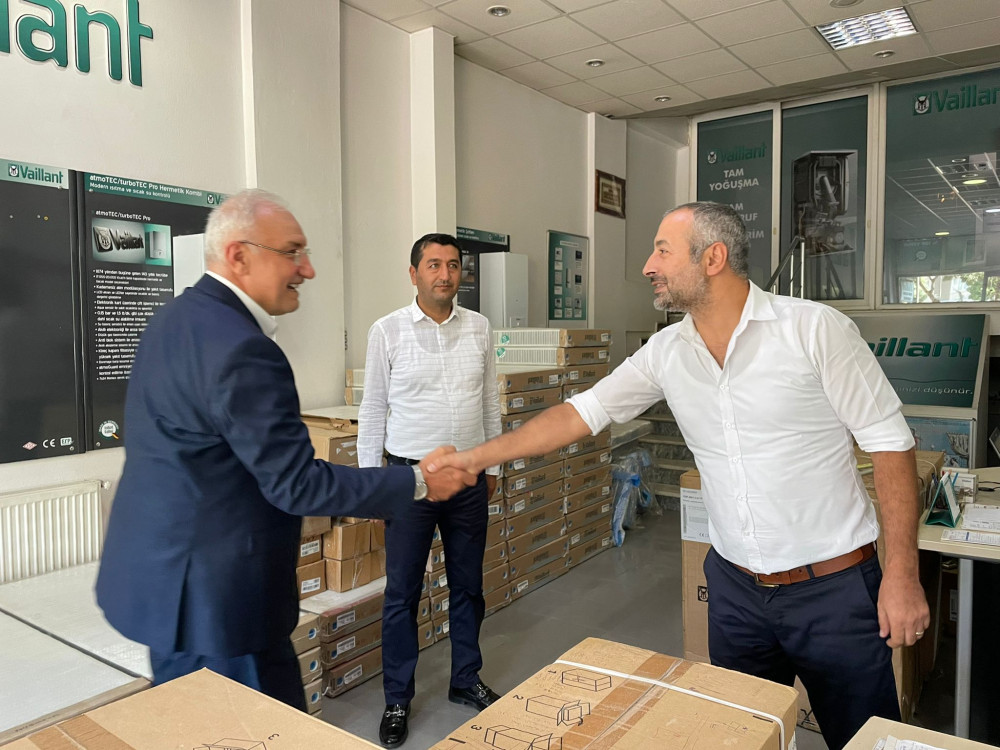 Kahtalı'dan esnaf ziyareti