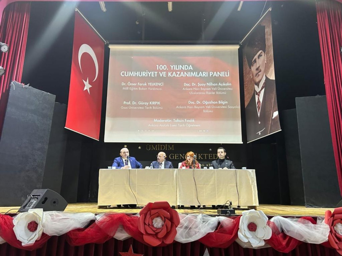 Öğrenciler, Türkiye'nin Yüz Yılı ve Türkiye Yüzyılı Sempozyumu'nda Buluştu