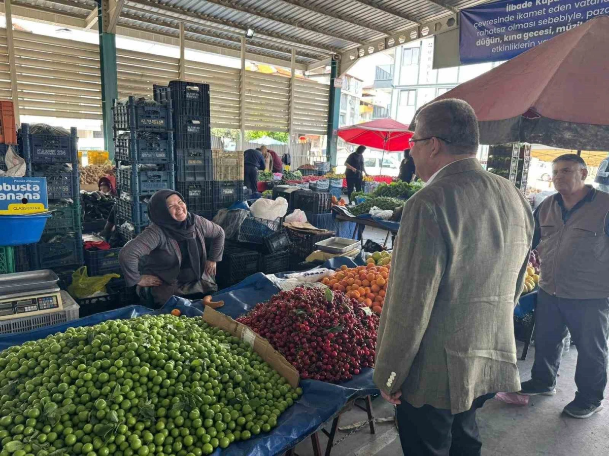 Pazaryerlerinde Yoğun İlgi: Subaşıoğlu Vatandaşlarla Buluştu