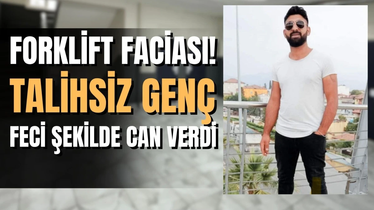 Talihsiz genci iş kazası hayattan kopardı!