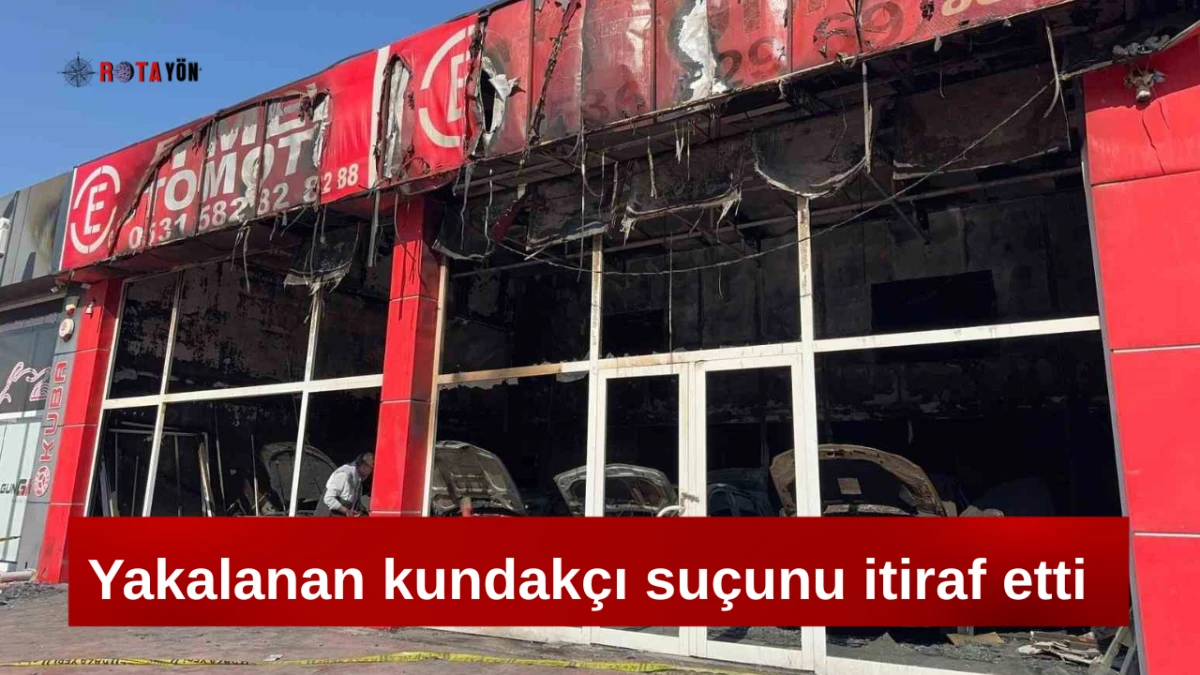 Yakalanan kundakçı suçunu itiraf etti